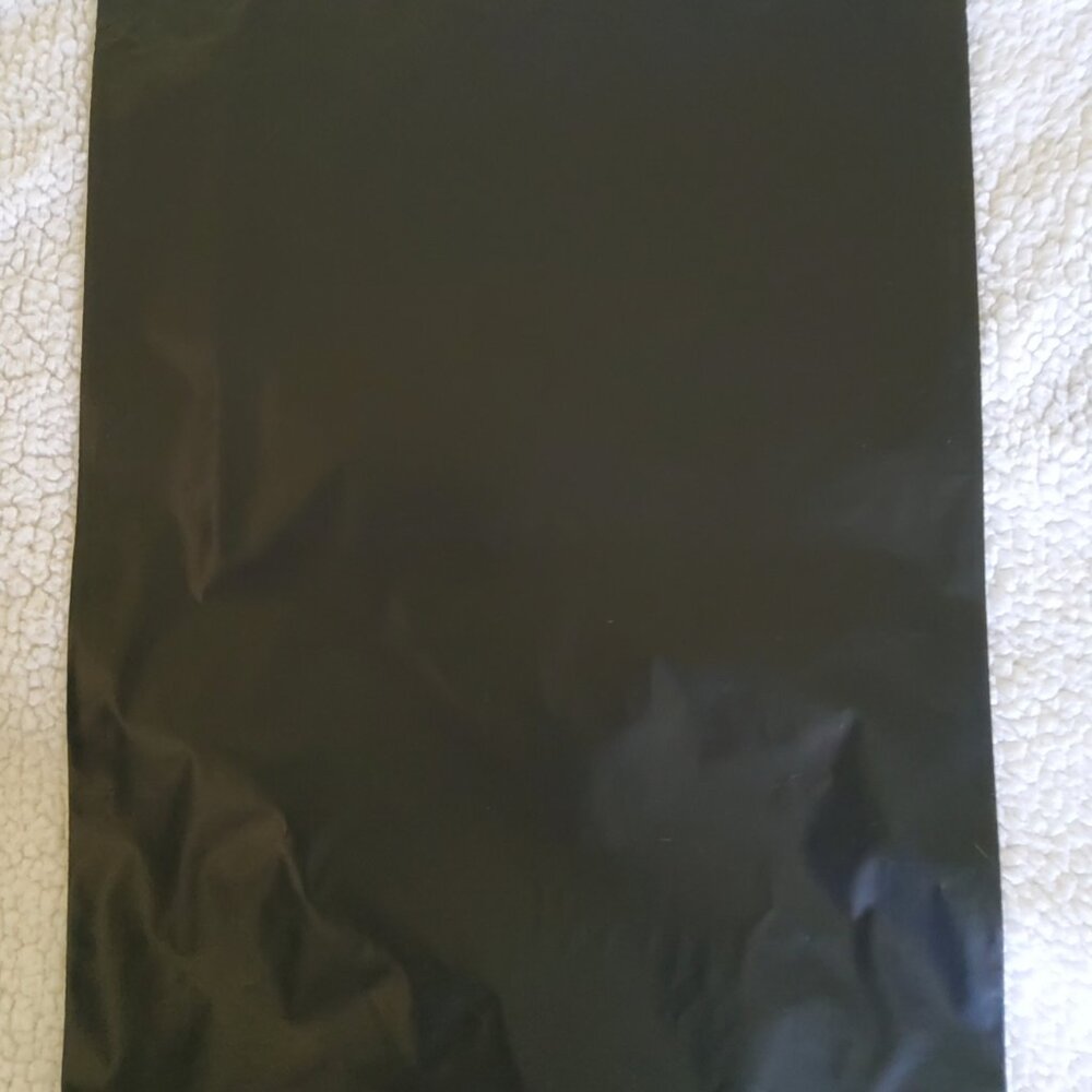 20 Self-Seal Poly Flexible Mailers (10.5" x 16"), Black - Picture 2 of 5